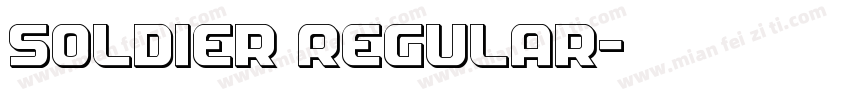 Soldier Regular字体转换